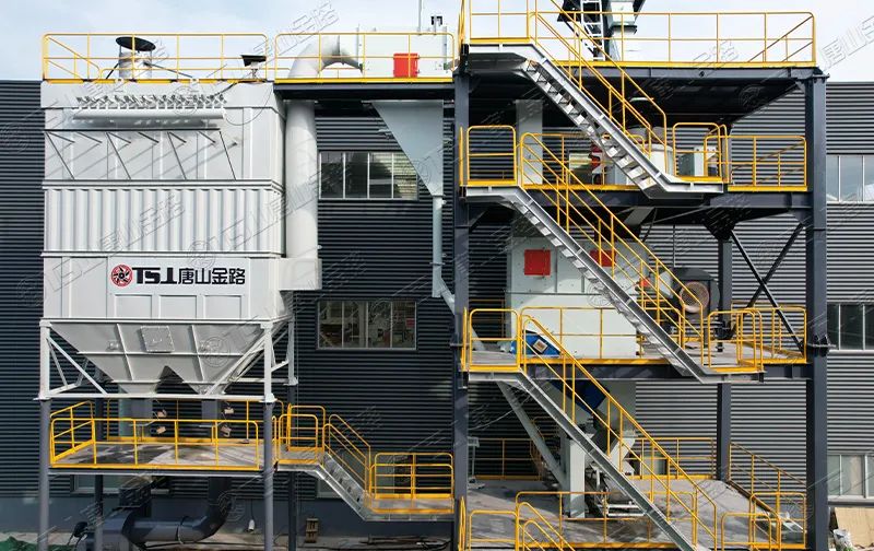 浙江干法制砂樓項(xiàng)目安裝飛快，馬上完工！