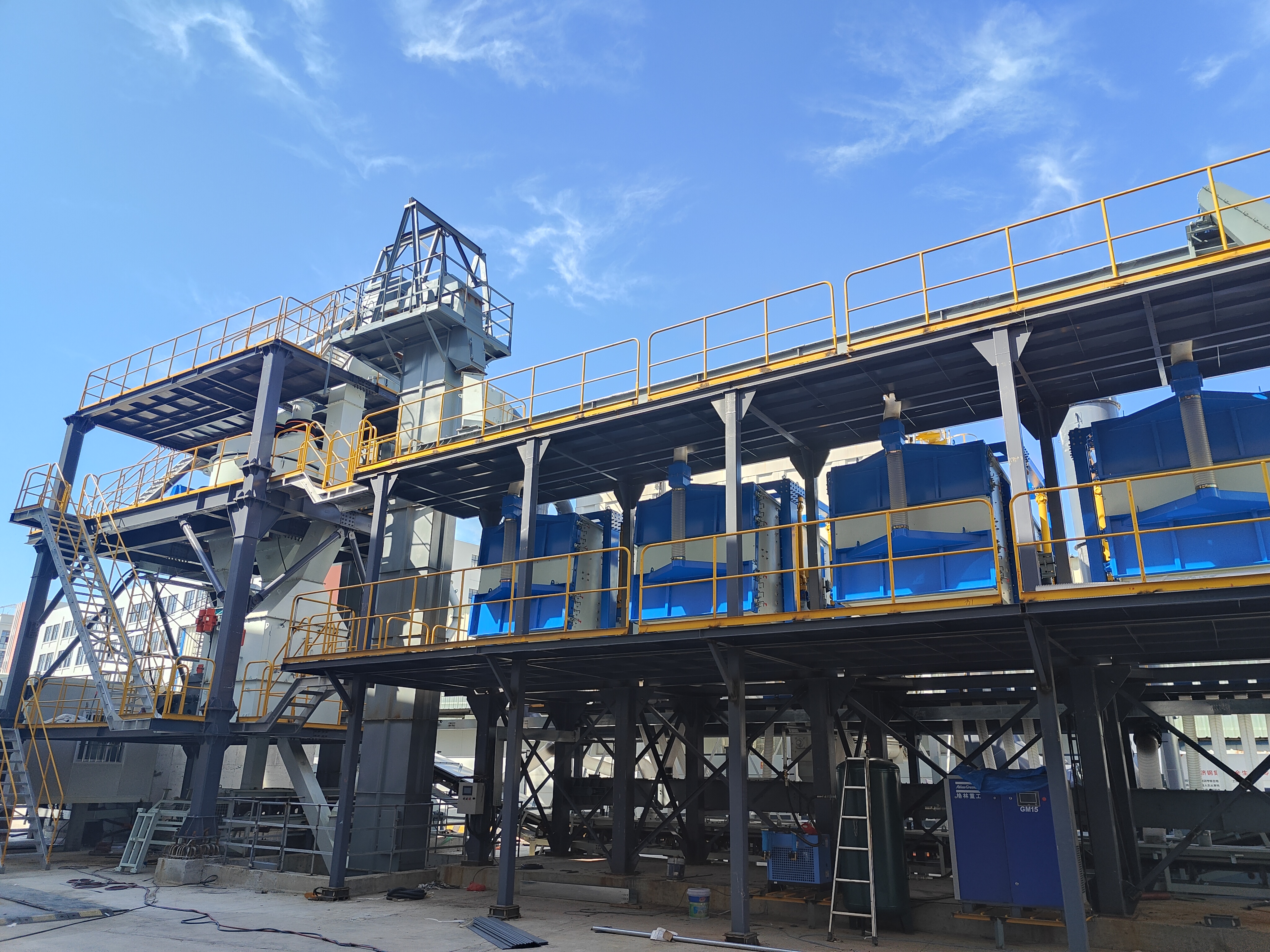 特種砂漿市場火爆，唐山金路特種砂漿制砂樓引領(lǐng)潮流