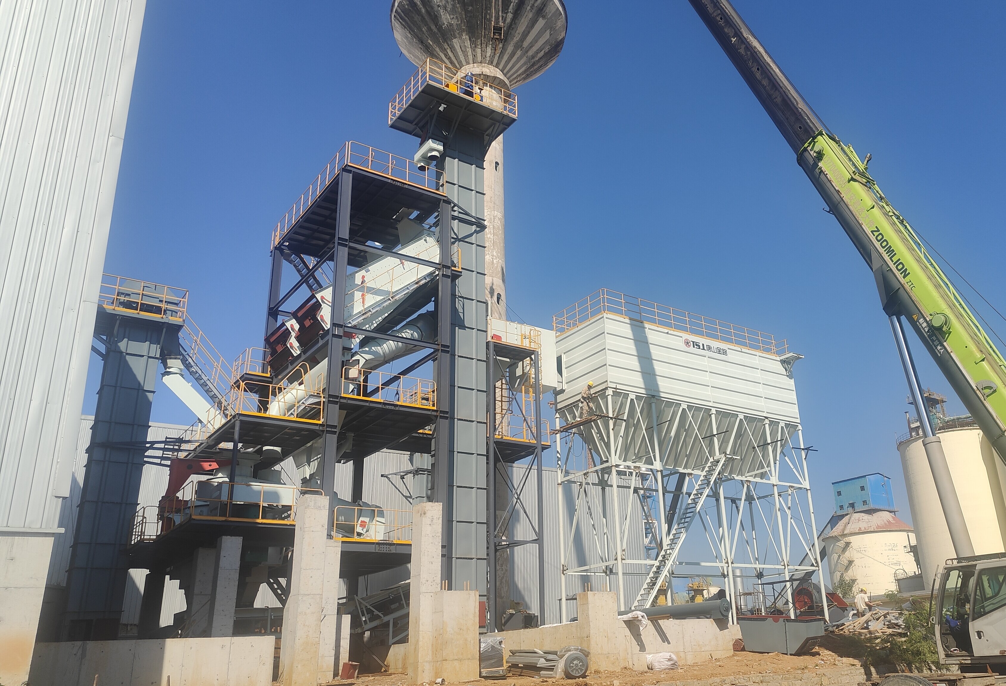 石粉制砂樓：讓石粉變廢為寶，破碎機制砂開啟新征程